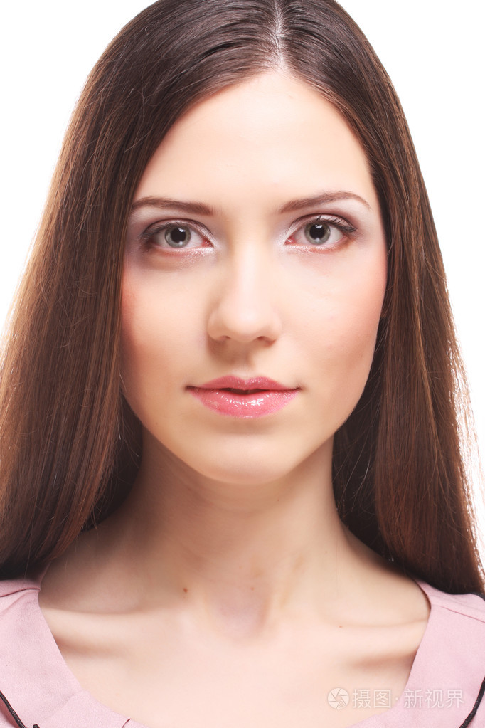美丽的女人的脸