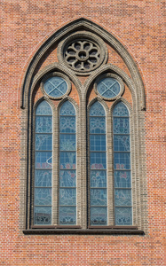 大教堂的窗户