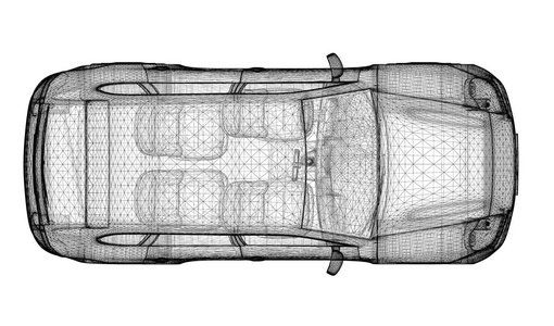 汽车 3d 模型