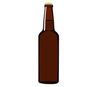 棕色啤酒瓶