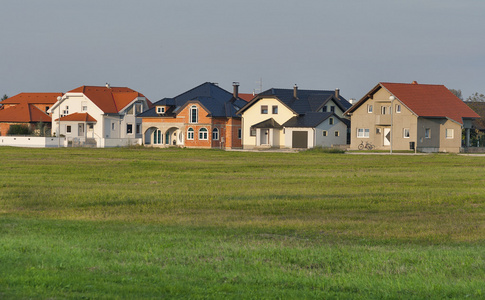 典型的现代住宅克罗地亚图片