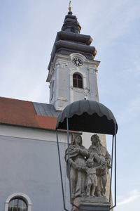 教会的圣 James 在克罗地亚的戈