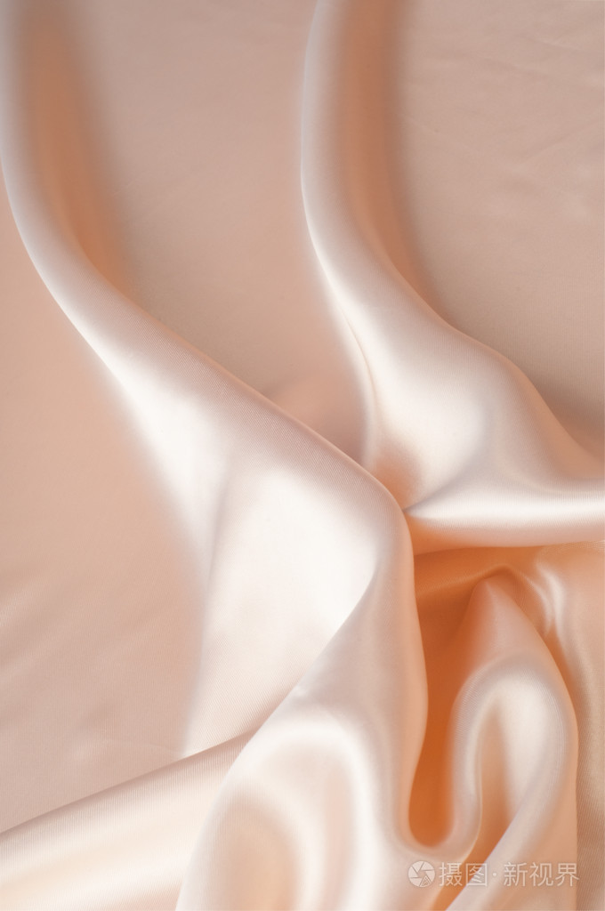 丝绸背景纹理. 浅米色