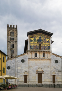 大教堂的圣弗雷迪亚诺圣殿，卢卡，意大利