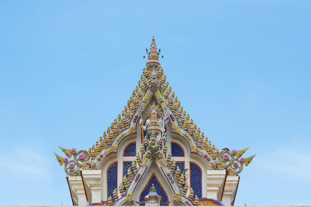 泰国佛教寺坡屋顶样式