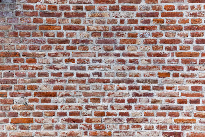 旧砖墙中世纪的砌体