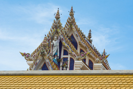 泰国佛教寺坡屋顶样式