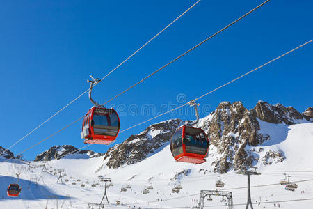 奥地利因斯布鲁克山地滑雪度假村