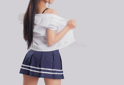 韩国女模特女模特脱下衣服照片