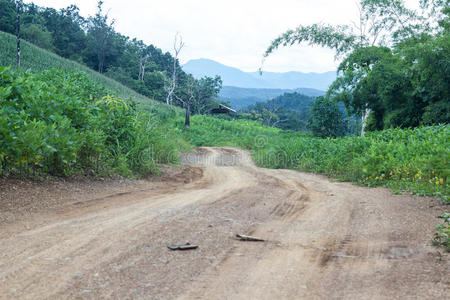 泰国梅洪森乡村公路