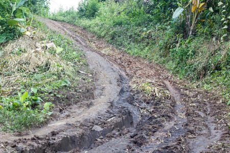 泰国梅洪森乡村公路