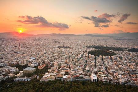 雅典，希腊。