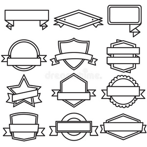 徽章和丝带图片