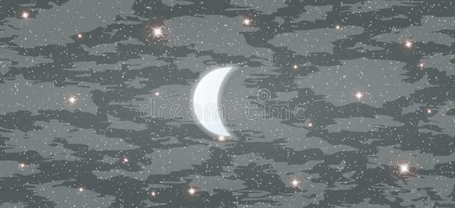 月亮和星星的一半