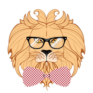 原宿复古潮情头狮子潮照片