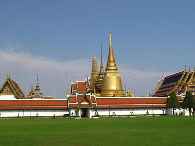 泰国曼谷的wat phra kaew