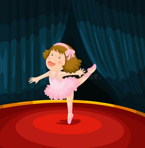 可爱女孩芭蕾图片