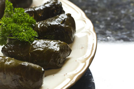 yaprak dolma，塞葡萄叶