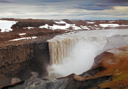 冰岛瀑布dettifoss