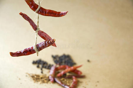 干辣椒线照片