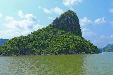 猫 ba 岛屿和岩石地层越南