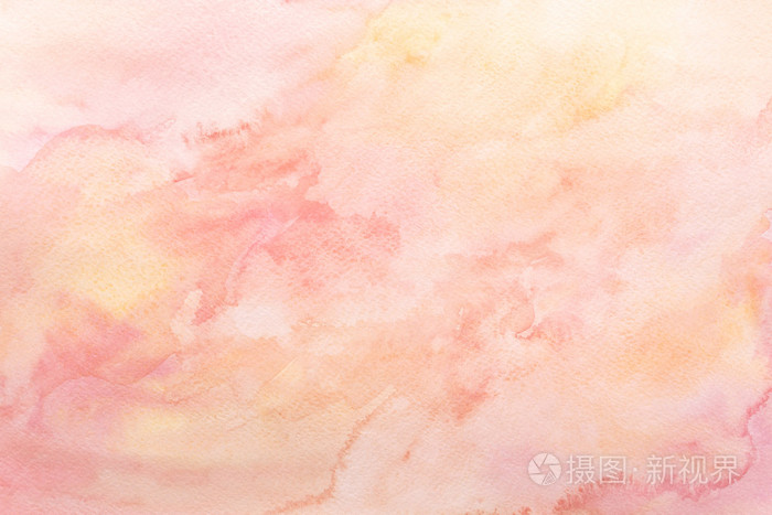 纸张纹理的水彩背景