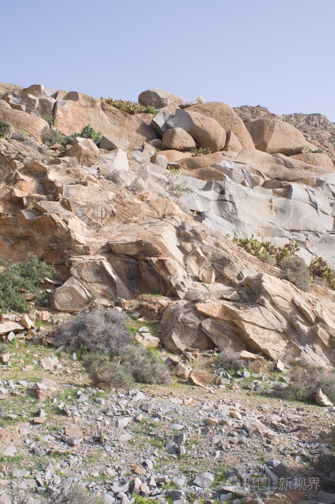 花岗岩洛矶山脉