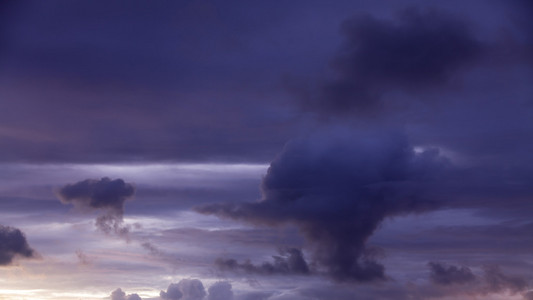 落日的天空背景