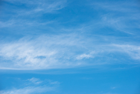 蓝蓝的天空，白云背景