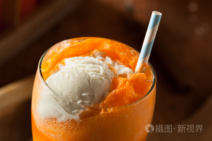 桔子汽水 Creamsicle 冰奶油浮起