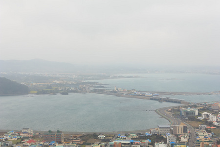 冬季景观在济州岛韩国图片