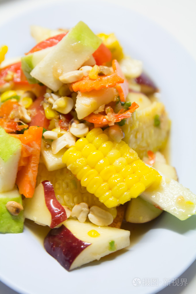 菜上的蔬菜开胃菜