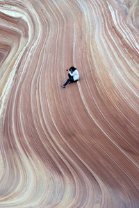 摄影师，波，帕里峡谷，亚利桑那州