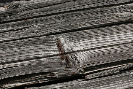陈年的开裂的木墙的背景