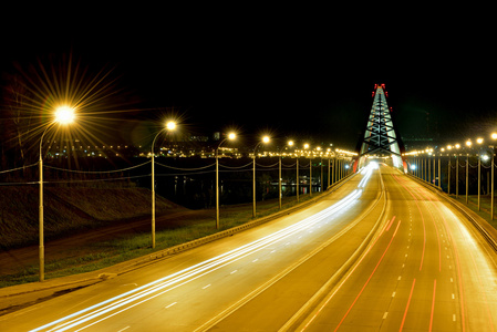 公路夜景