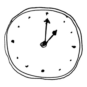 素描的时钟
