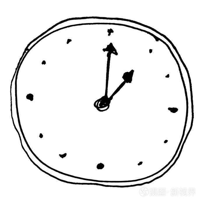素描的时钟