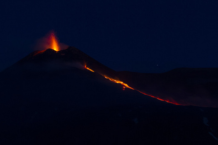 埃特纳火山喷发