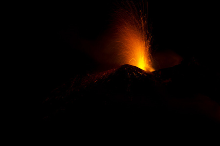 埃特纳火山爆炸