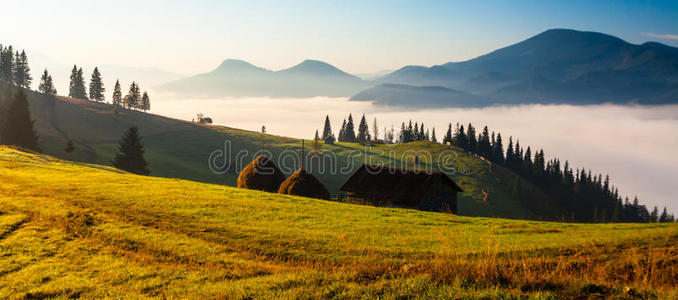 蓝山全景