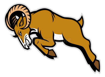 吉祥羊充电公羊吉祥物照片