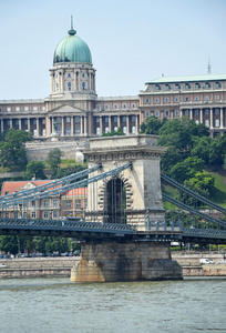 链桥和皇家宫殿，布达佩斯，布达佩斯，匈牙利