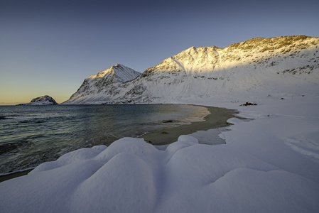 haukland 海滩挪威