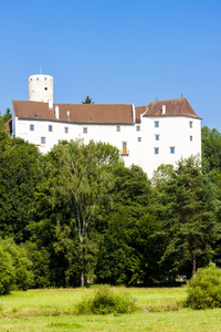 城堡的 Karlstein der Thaya，较低的奥地利，奥地利