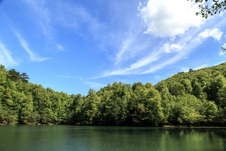 湖景