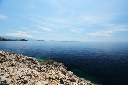 海洋海岸和岩石