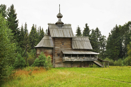 教会的变形提升在瓦西莱沃。 俄罗斯