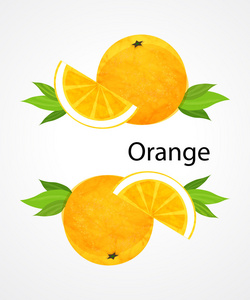 橙子水果背景图片