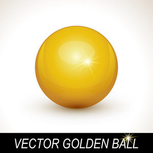 金色的球图照片