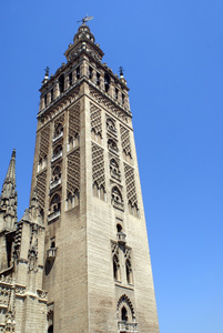 西班牙塞维利亚州塞维利亚大教堂钟楼